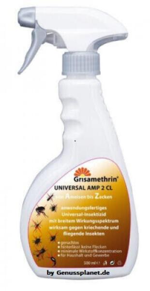 Grisamethrin Universal 500ml Insektenspray Insektenvernichter Sprühflasche